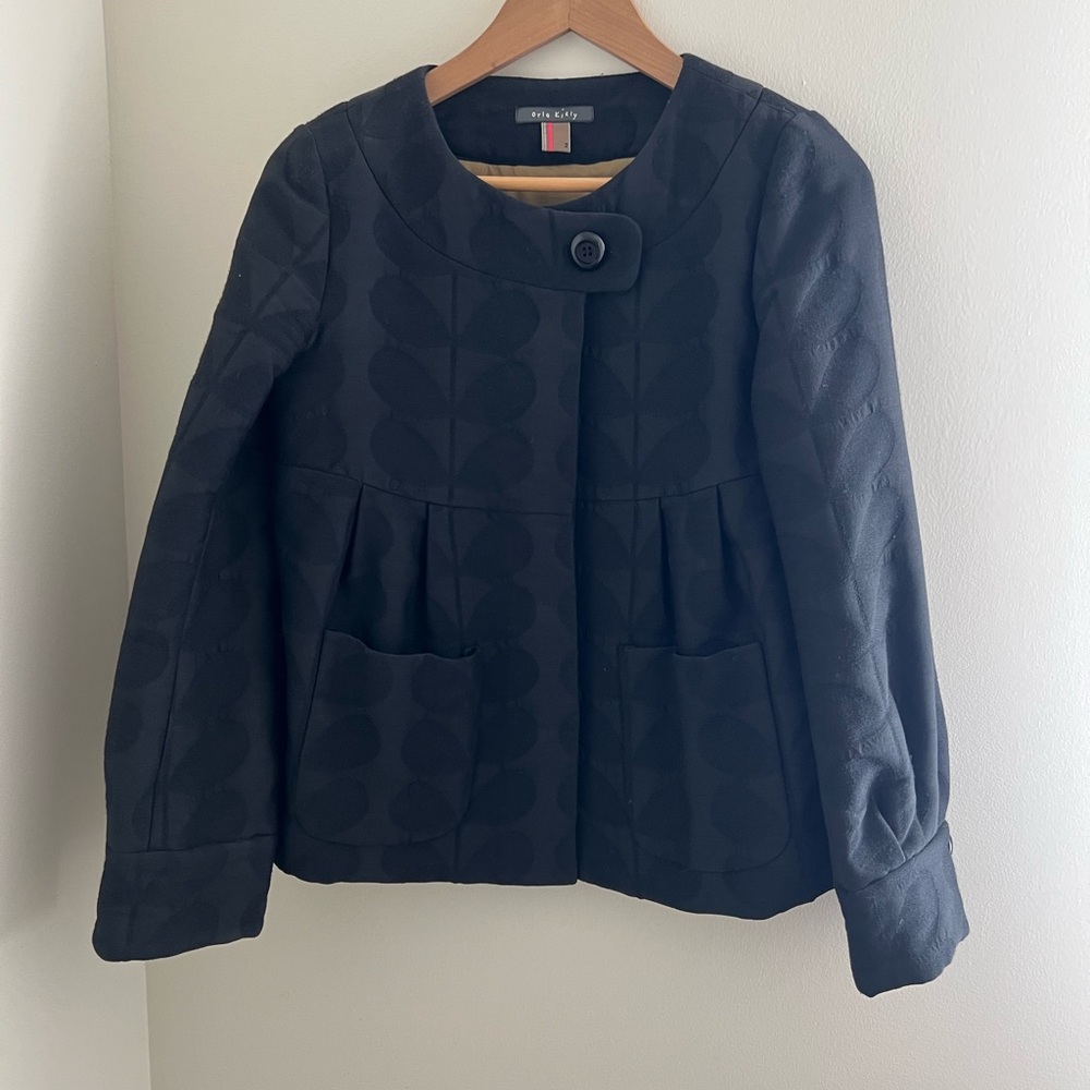 Orla Kiely Women's Jacket. Black